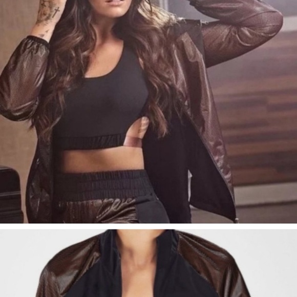 Demi Lovato Fabletics Jacket sports workout jacket NWOT - Picture 2 of 12
